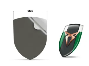 Seat Cupra Decalcomanie Auto su Misura Pregiati Regolabili Design